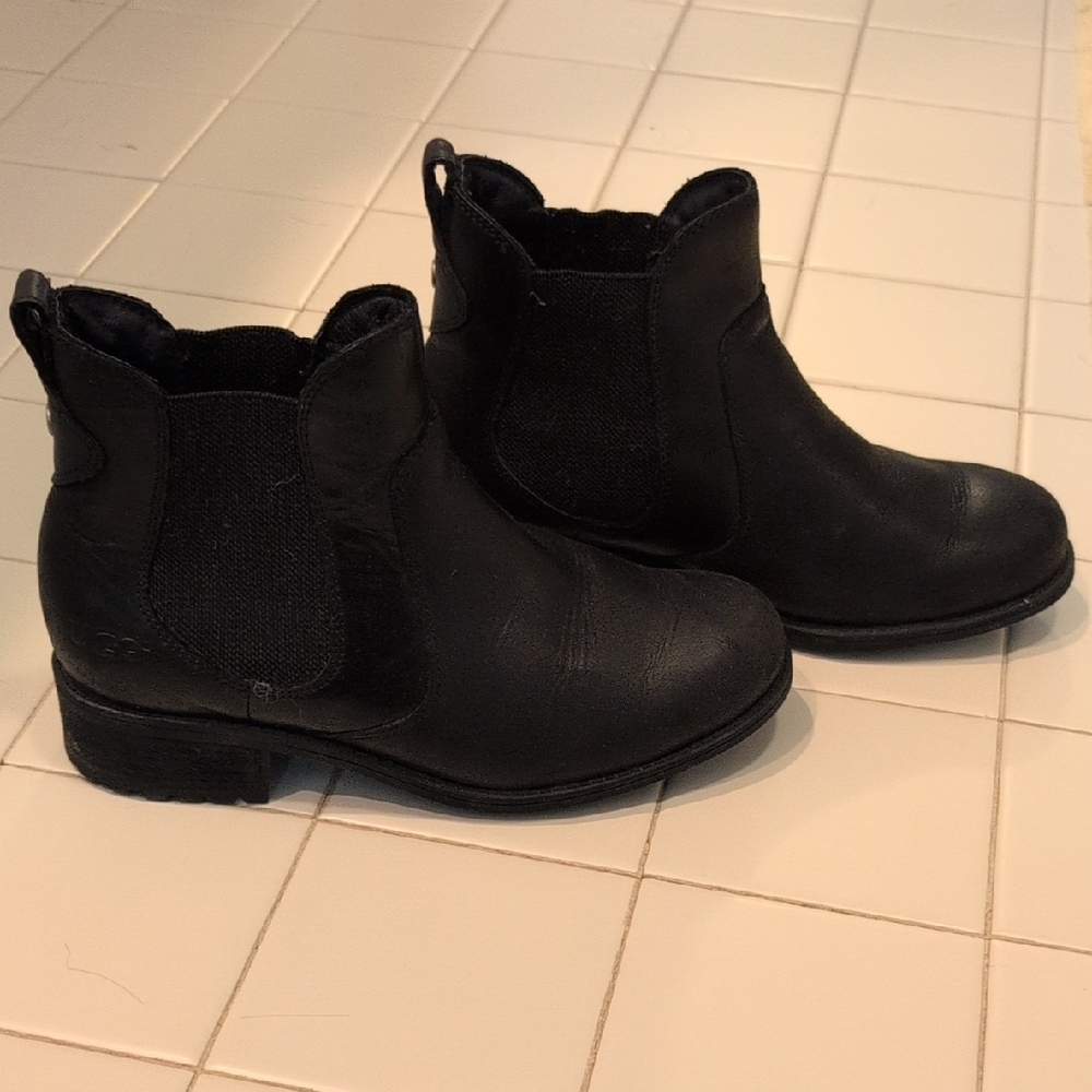 UGG Black Ankle Booties